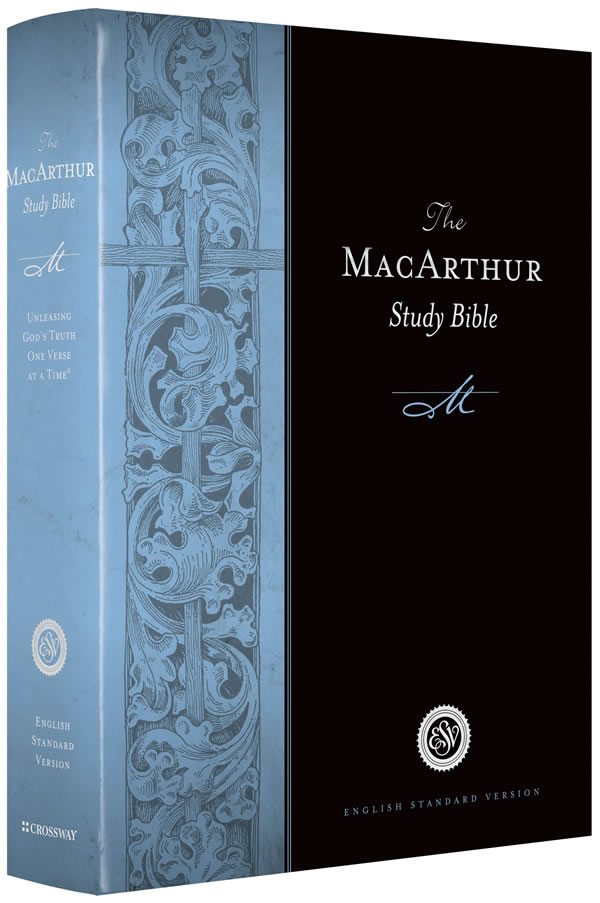 ESV MacArthur Study Bible (TruTone, Forest/Tan)